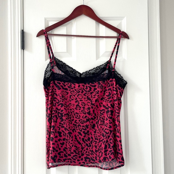 MILAN KISS Red Leopard Print Cami  |  Women's XL - Picture 3 of 7